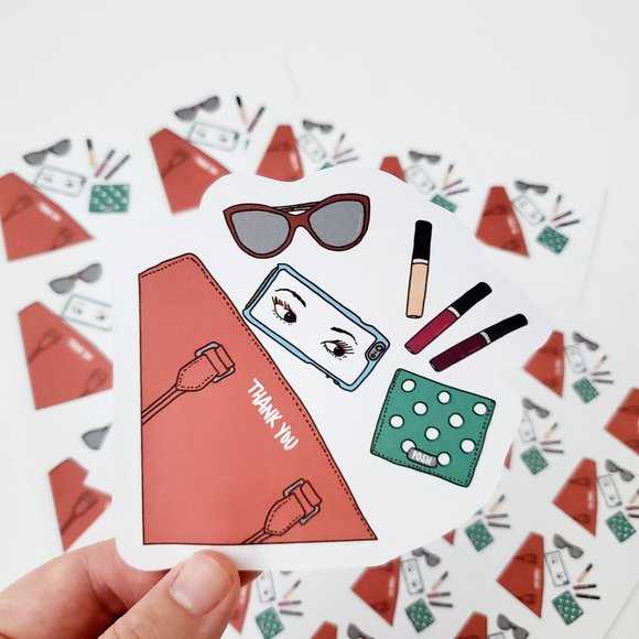 LB021 Thank You Poshmark Stickers [Price Firm] - Picture 7 of 9